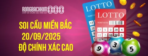 Soi cầu Rồng Bạch Kim 888 xổ số Miền Bắc hôm nay ngày 20/09/2025