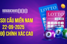 Soi cầu Rồng Bạch Kim 888 xổ số Miền Nam hôm nay ngày 22-09-2025