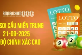 Soi cầu Rồng Bạch Kim 888 xổ số Miền Trung hôm nay ngày 21-09-2025