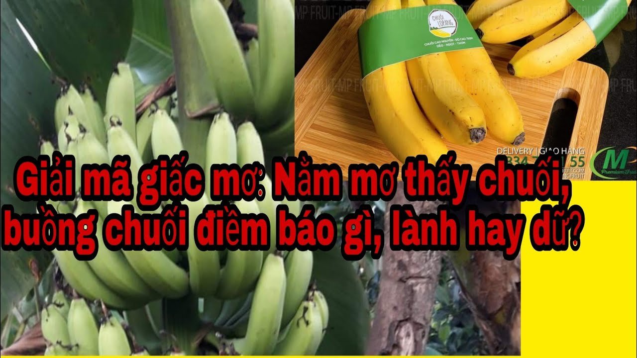 Mơ thấy ăn chuối chín