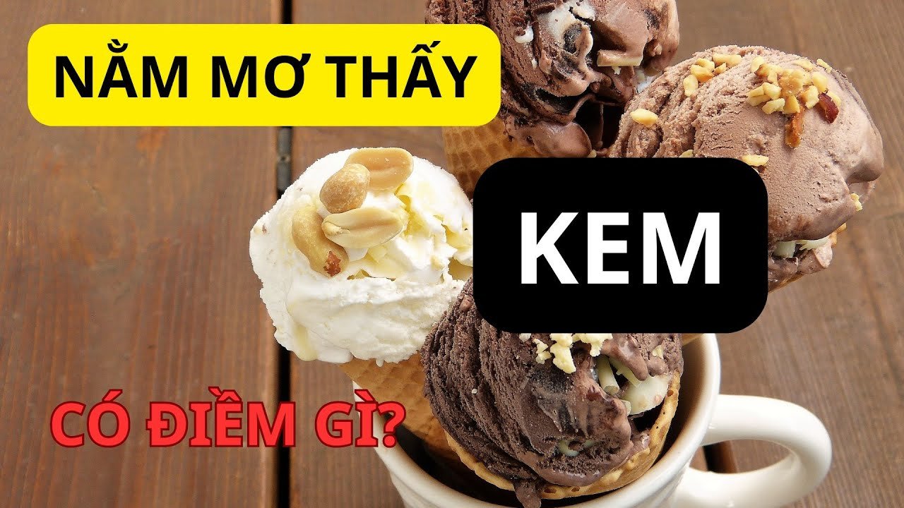 Ý nghĩa chung của giấc mơ thấy ăn kem