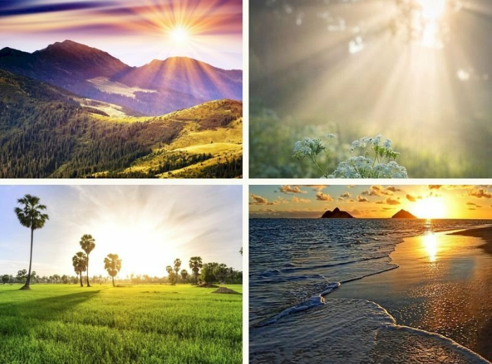 Hình minh họa tổng hợp với ánh sáng tươi mới, biểu tượng của may mắn và bình an.