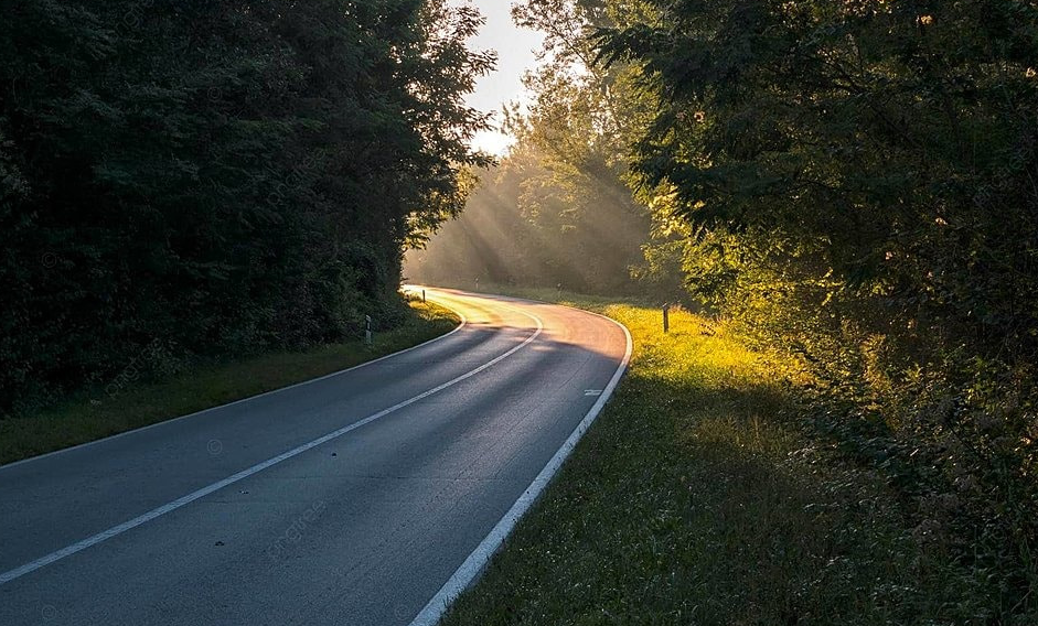 Hình minh họa một con đường dài, ánh sáng cuối con đường tượng trưng cho sự hi vọng và chuyển biến tích cực.