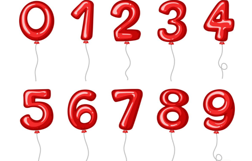 Hình ảnh minh họa những con số bay lơ lửng trong giấc mơ, biểu tượng cho vận may và cơ hội