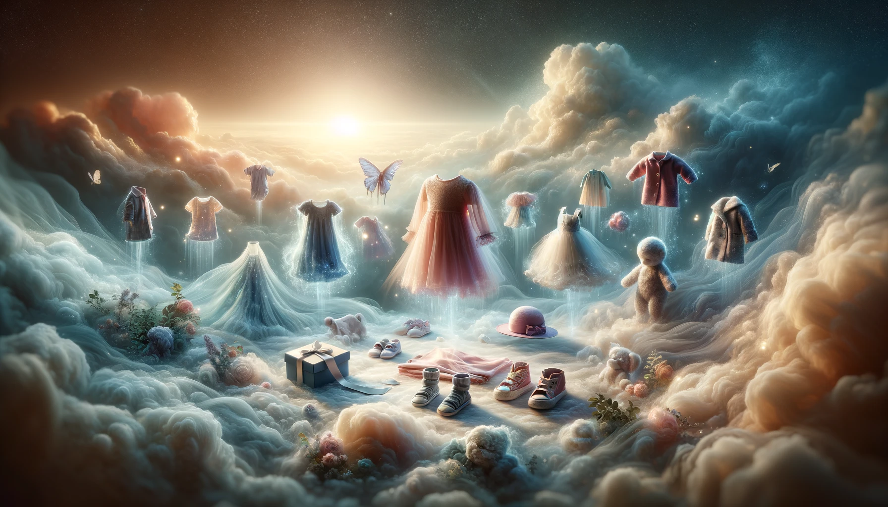 Mơ thấy áo trẻ em cũ hoặc rách