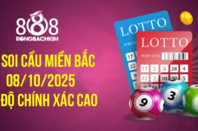 Soi cầu Rồng Bạch Kim 888 xổ số Miền Bắc hôm nay ngày 08/10/2025