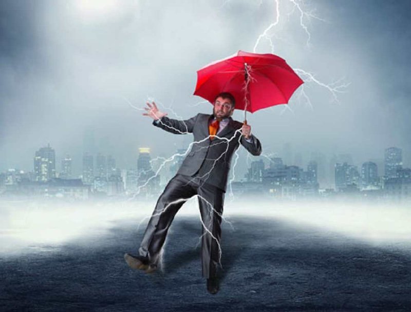 Mơ thấy bị sét đánh nhưng không bị thương