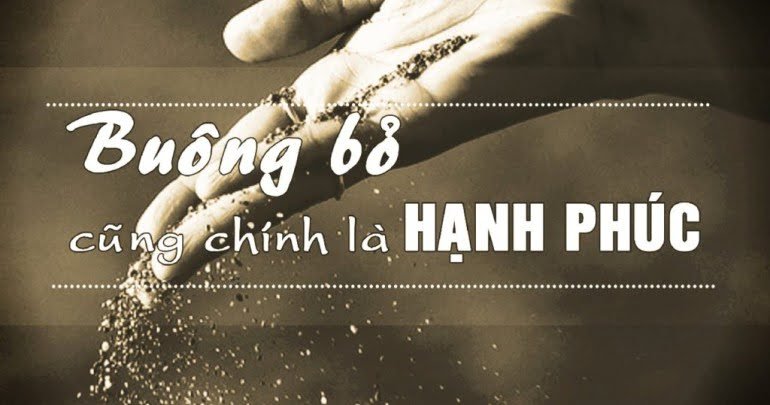 Bạn đang dần chấp nhận quá khứ và học cách buông bỏ