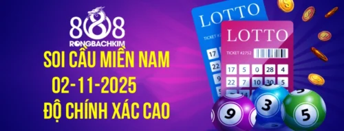 Soi cầu Rồng Bạch Kim 888 xổ số Miền Nam hôm nay ngày 02-11-2025