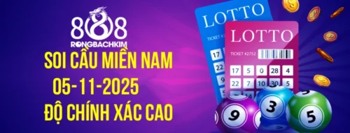Soi cầu Rồng Bạch Kim 888 xổ số Miền Nam hôm nay ngày 05-11-2025