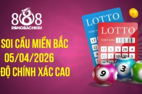 Soi cầu Rồng Bạch Kim 888 xổ số Miền Bắc hôm nay ngày 05/04/2026