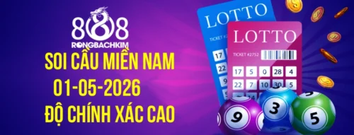 Soi cầu Rồng Bạch Kim 888 xổ số Miền Nam hôm nay ngày 01-05-2026
