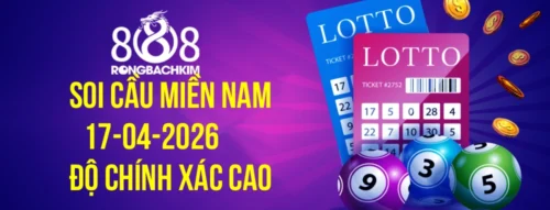 Soi cầu Rồng Bạch Kim 888 xổ số Miền Nam hôm nay ngày 17-04-2026
