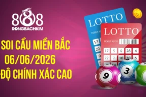 Soi cầu Rồng Bạch Kim 888 xổ số Miền Bắc hôm nay ngày 06/06/2026